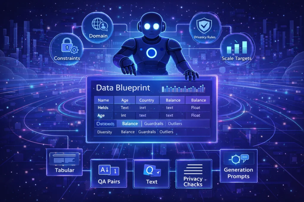 AI synthetic data generation prompt