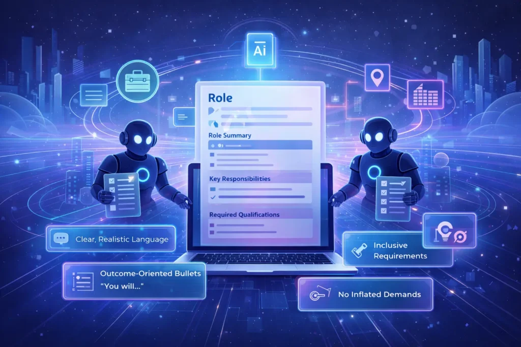 AI job description writing prompt