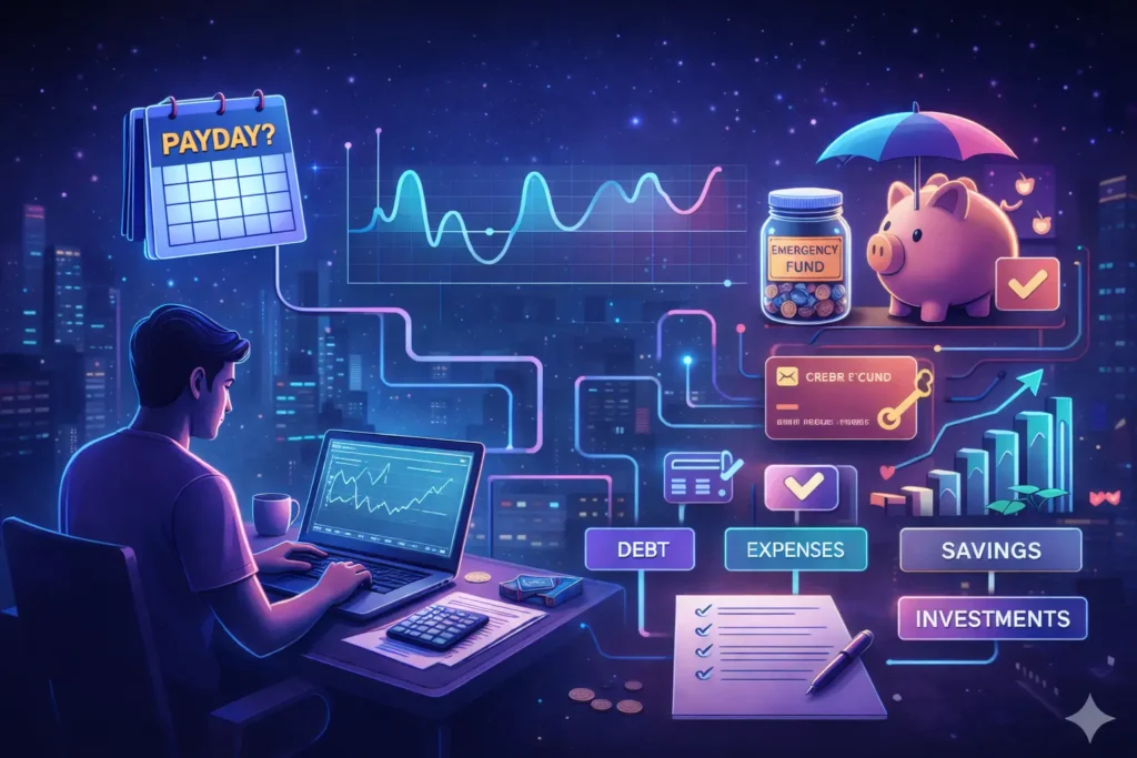 Smart AI Budgeting Prompt for Irregular Income